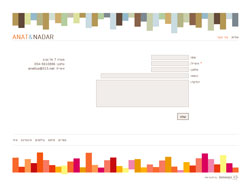 Anat & Nadar website screenshot 6