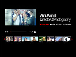 Ari Amit website screenshot 3