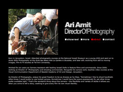 Ari Amit website screenshot 4