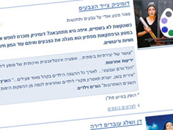 Irit Bashan website screenshot 2