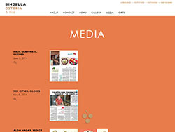 Bindella website screenshot 6