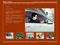 Dana.Ronen website screenshot 6