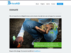 IsraAID website screenshot 6