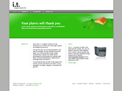 I.T. Systems website screenshot 1