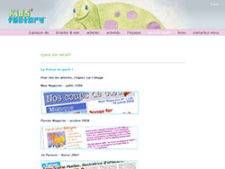 Kids' Factory website screenshot 6