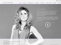 Line Kruse website screenshot 1