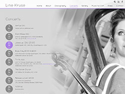 Line Kruse website screenshot 4
