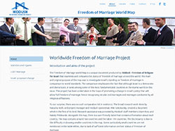 Freedom of Marriage World Map website screenshot 3