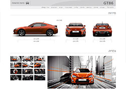 Toyota Reichman website screenshot 4