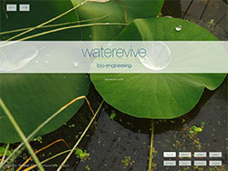 WateRevive website screenshot 1
