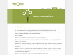 Zooee website screenshot 4