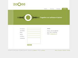 Zooee website screenshot 6